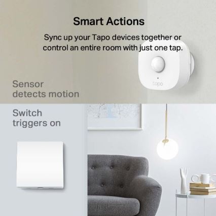 TP-Link - Întrerupător inteligent pentru iluminat, 2x AAA, Wi-Fi