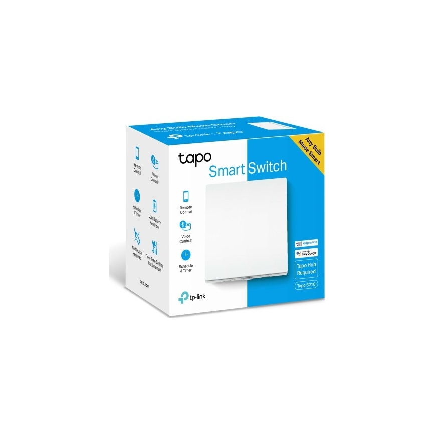 TP-Link - Întrerupător inteligent pentru iluminat, 2x AAA, Wi-Fi