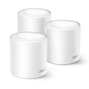 TP-Link - Kit mesh Wi‑Fi 6 Deco X10, 3 buc. pentru întreaga locuință