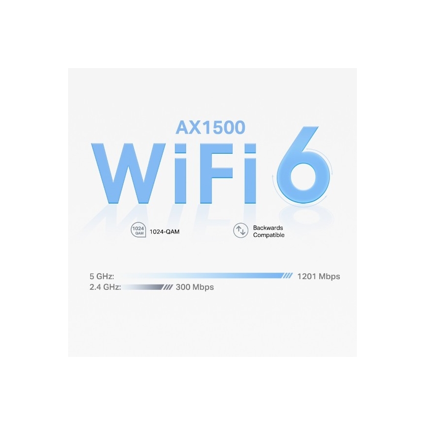 TP-Link - Kit mesh Wi‑Fi 6 Deco X10, 3 buc. pentru întreaga locuință