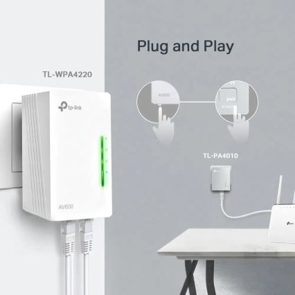 TP-Link - Kit Powerline Wi-Fi