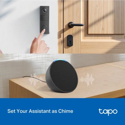 TP-Link - Mini sonerie video inteligentă Wi-Fi