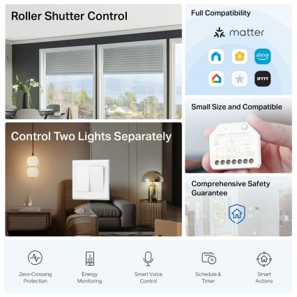 TP-Link - Modul pentru întrerupător inteligent MATTER