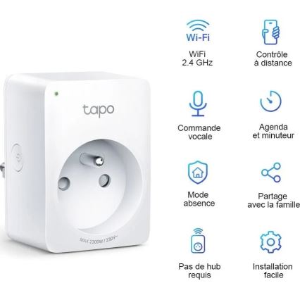 TP-Link - Priză inteligentă E 2300W Wi-Fi