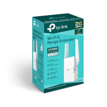 TP-Link - Repetor Wi‑Fi 6 dual-band