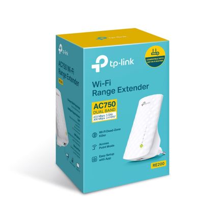 TP-Link - Repetor Wi‑Fi dual-band (Wi‑Fi 5)