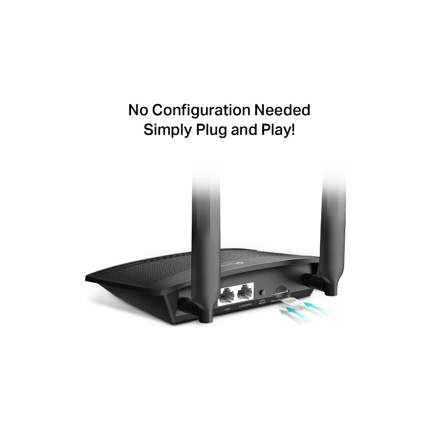 TP-Link Router 4G LTE Wireless N 300 Mbps