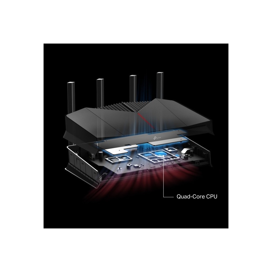 TP-Link - Router de gaming Wi‑Fi 7 dual-band Archer GE230