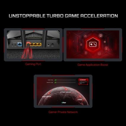 TP-Link - Router Wi‑Fi 7 dual-band pentru gaming