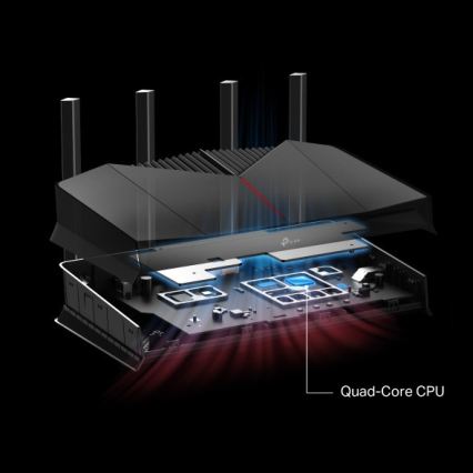TP-Link - Router Wi‑Fi 7 dual-band pentru gaming
