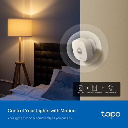 TP-Link - Senzor de mișcare inteligent, 1x CR2450, Wi-Fi