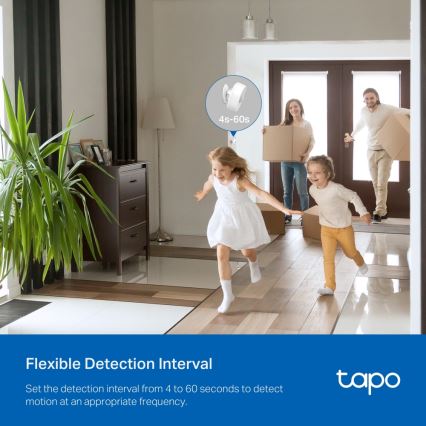 TP-Link - Senzor de mișcare inteligent, 1x CR2450, Wi-Fi