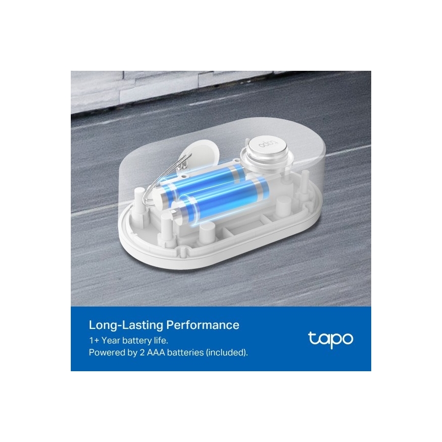 TP-Link Senzor inteligent pentru scurgeri de apă, alimentat cu 2 baterii AAA