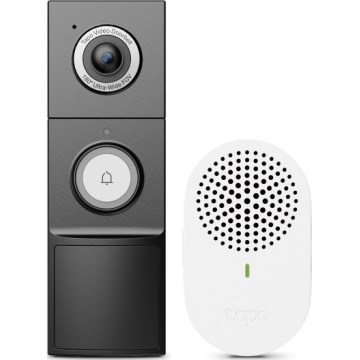 TP-Link - Sonerie video inteligentă cu senzor 2K 10000 mAh IP66 Wi-Fi