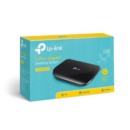 TP-Link - Switch Gigabit de birou cu 5 porturi
