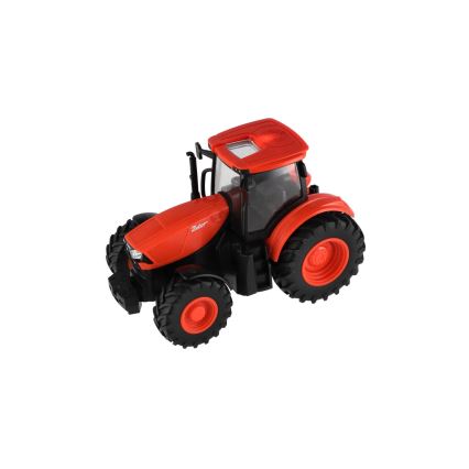 Tractor Zetor cu remorcă — telecomandă, funcționează cu 2 baterii AA
