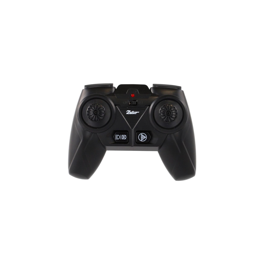 Tractor Zetor cu remorcă — telecomandă, funcționează cu 2 baterii AA