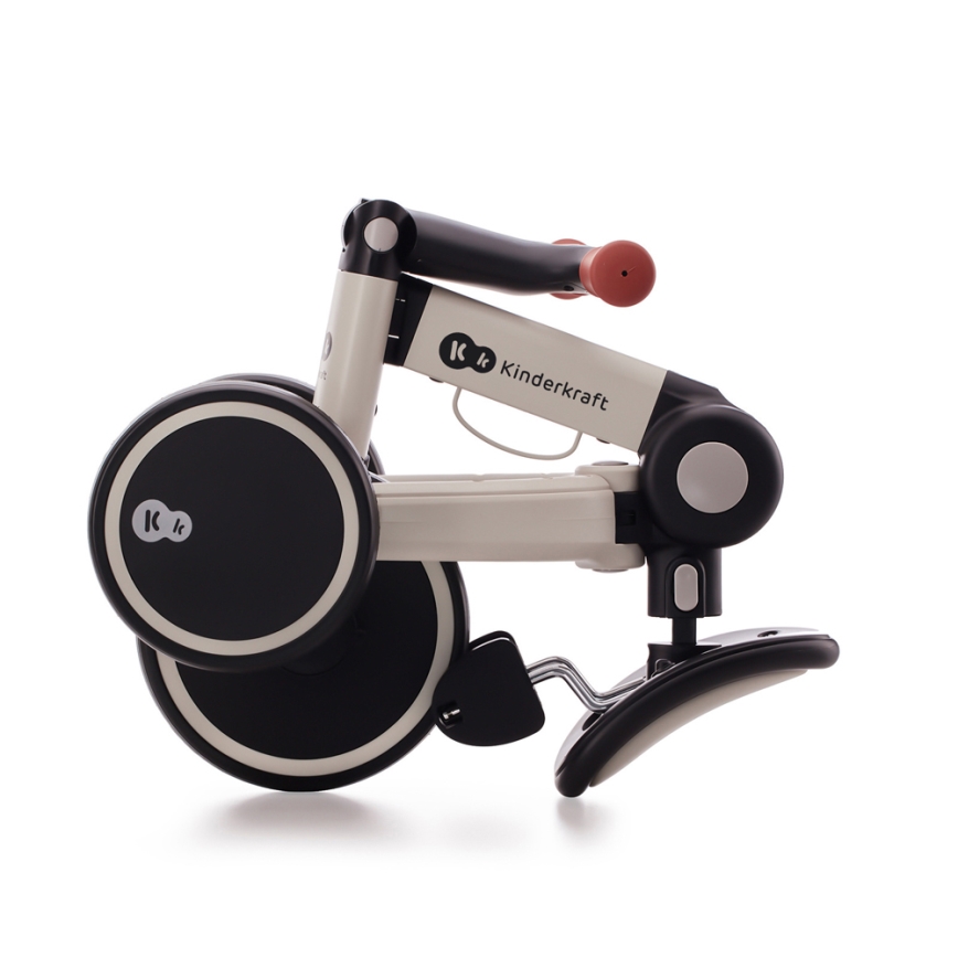 Tricicletă 3 în 1 pentru copii KINDERKRAFT 4TRIKE gri