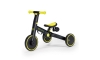 Tricicletă pentru copii 4TRIKE galbenă/neagră KINDERKRAFT