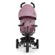 Tricicletă pentru copii 5 în 1 SPINSTEP roz KINDERKRAFT