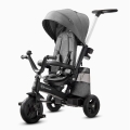 Tricicletă pentru copii 5v1 EASYTWIST gri/neagră KINDERKRAFT