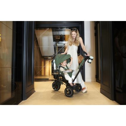 Tricicletă pentru copii KINDERKRAFT SELECT SPINSTEP Premium verde