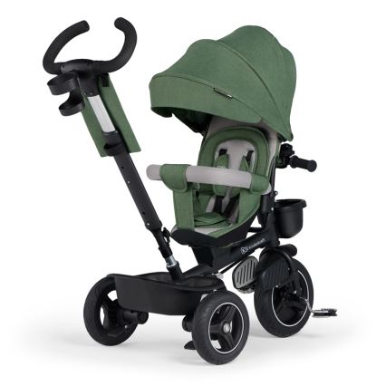 Tricicletă pentru copii KINDERKRAFT SELECT SPINSTEP Premium verde