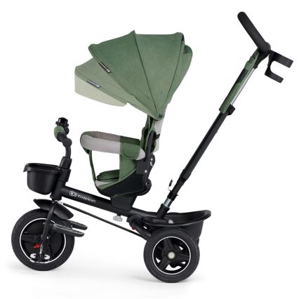 Tricicletă pentru copii KINDERKRAFT SELECT SPINSTEP Premium verde