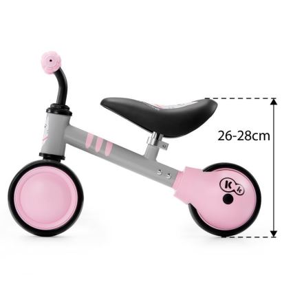 Tricicletă pentru copii MINI CUTIE roz KINDERKRAFT