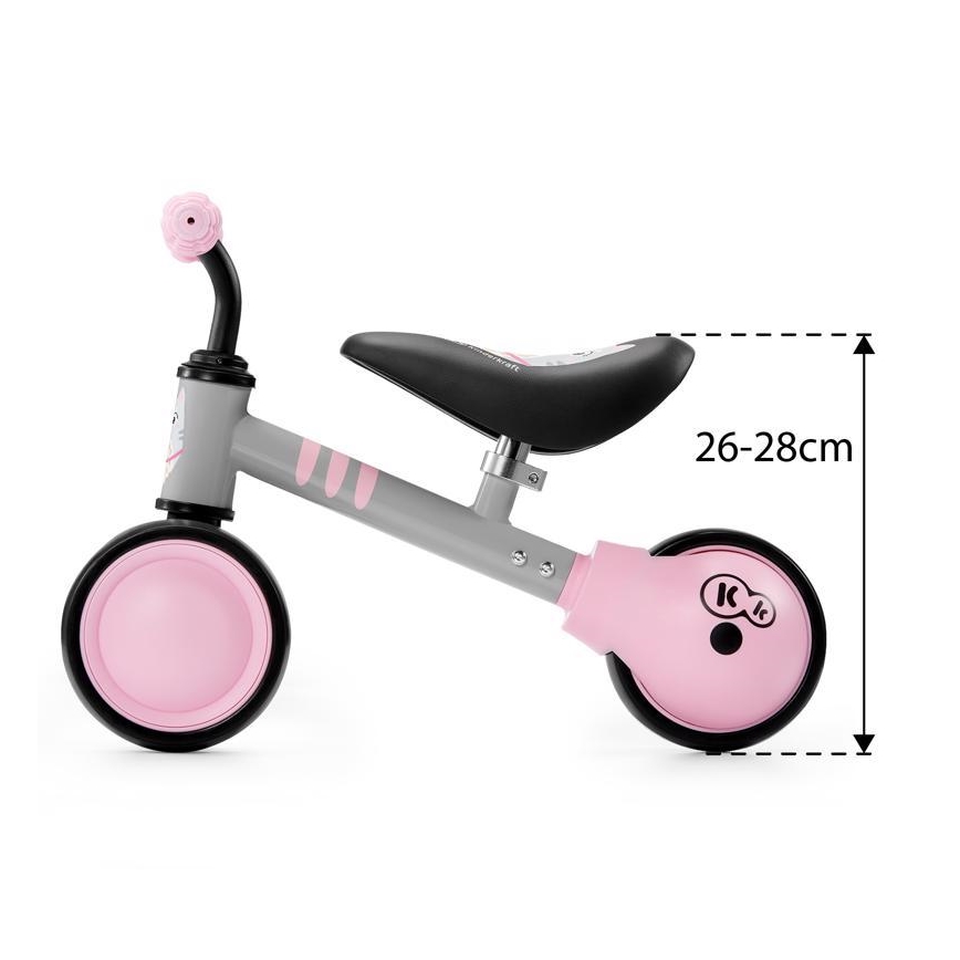 Tricicletă pentru copii MINI CUTIE roz KINDERKRAFT