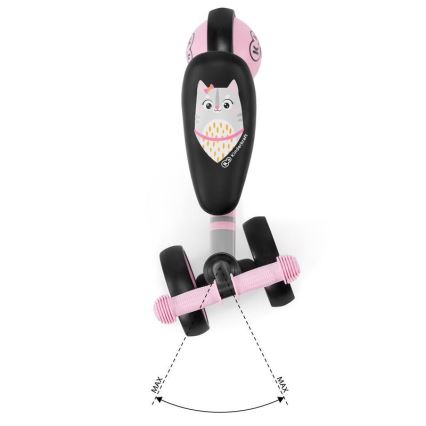 Tricicletă pentru copii MINI CUTIE roz KINDERKRAFT