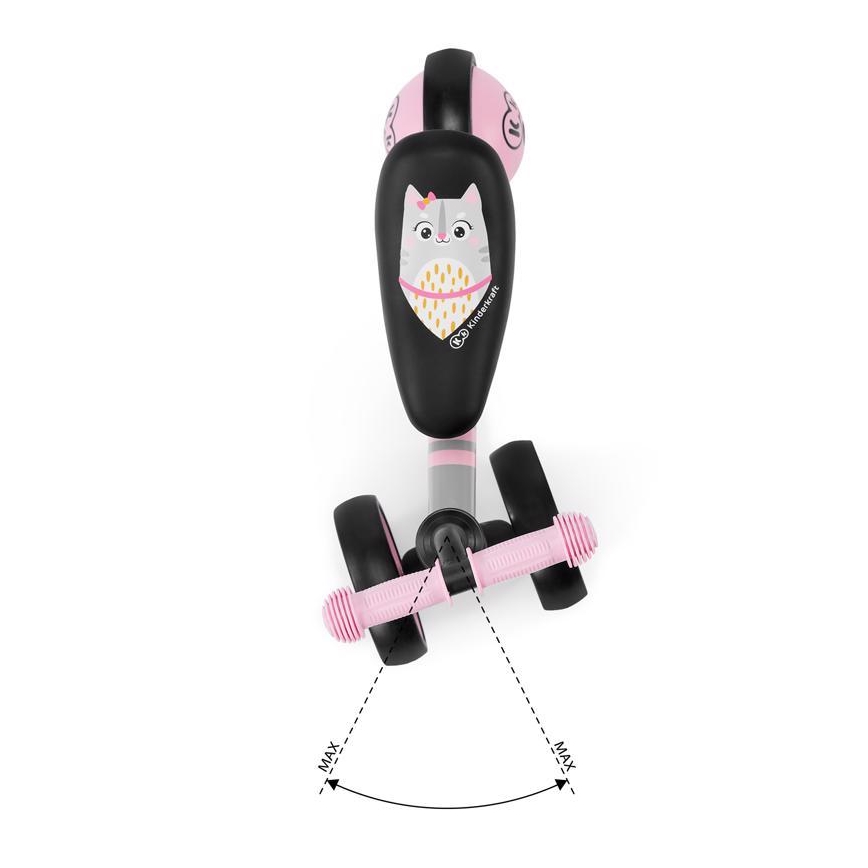 Tricicletă pentru copii MINI CUTIE roz KINDERKRAFT