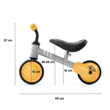 Tricicletă pentru copii MINI CUTIE roz KINDERKRAFT