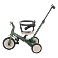 Tricicletă pentru copii PETITE&MARS 5 în 1 TURBO verde