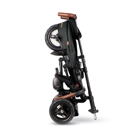 Tricicletă pentru copii QPlay RITO DELUXE (ediție specială limitată) negru