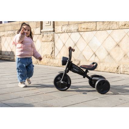 Tricicletă pentru copii QPlay TRIDURO negru