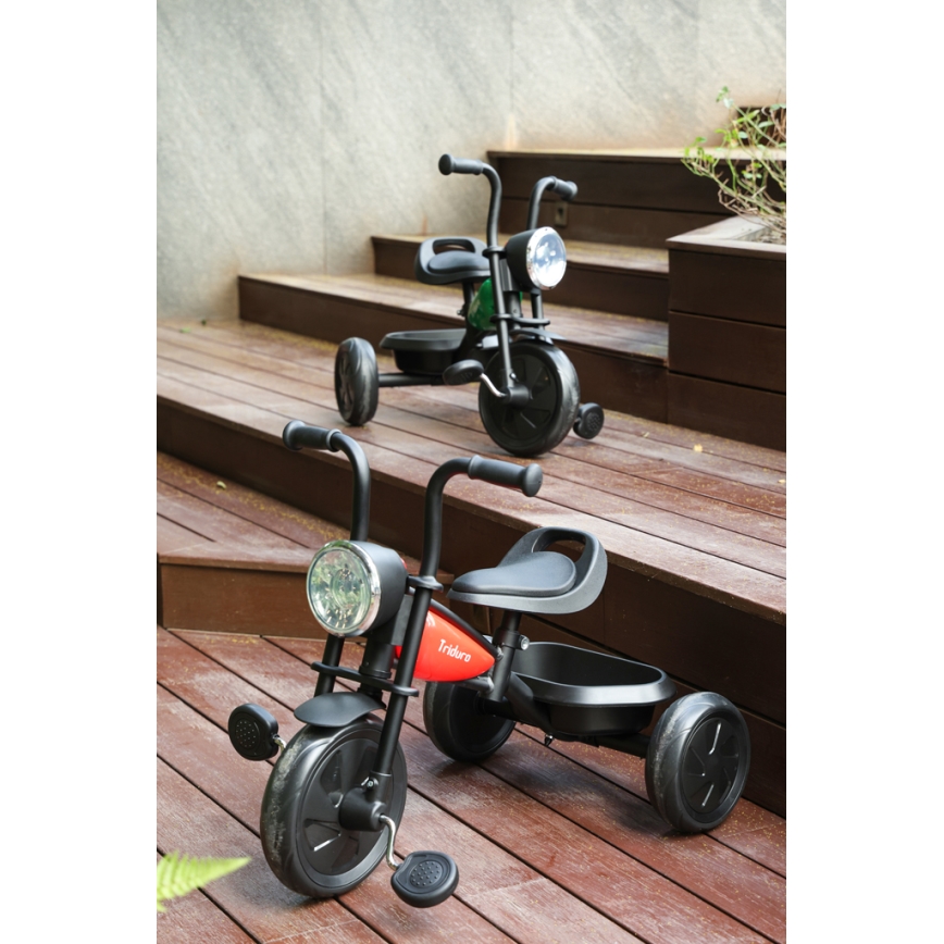 Tricicletă pentru copii QPlay TRIDURO negru