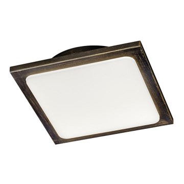 TRIO - plafonieră LED dimerizabilă DENVER, 20W/230V, finisaj patină