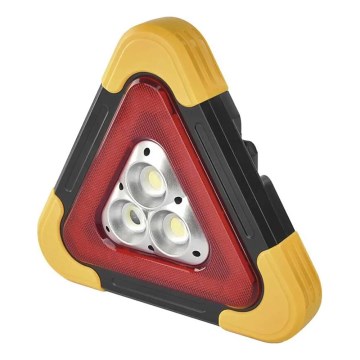 Triunghi de semnalizare LED, 5 V, baterie 1800 mAh