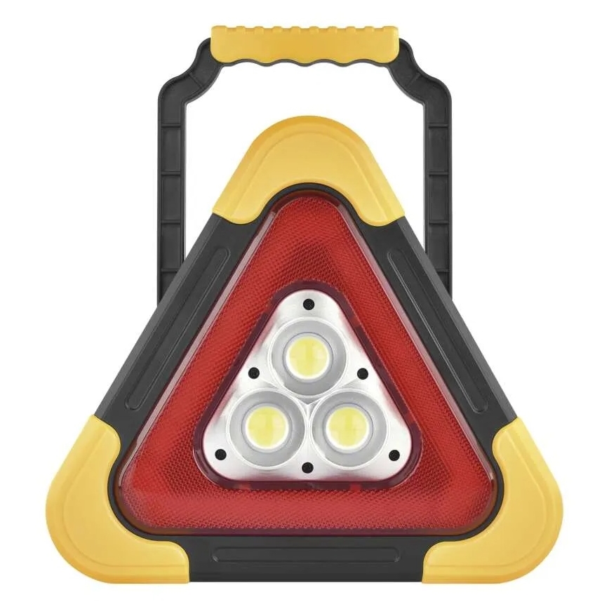 Triunghi de semnalizare LED, 5 V, baterie 1800 mAh