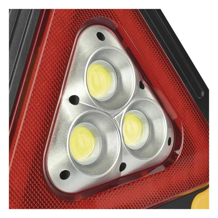 Triunghi de semnalizare LED, 5 V, baterie 1800 mAh