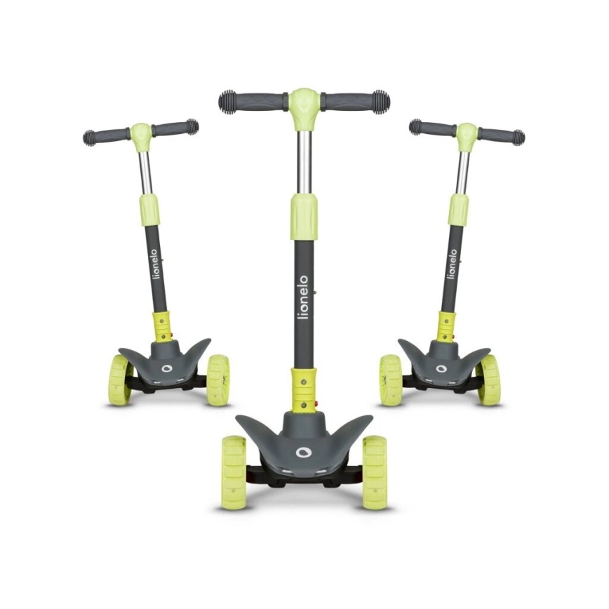 Trotinetă pentru copii Lionelo TIMMY verde/gri
