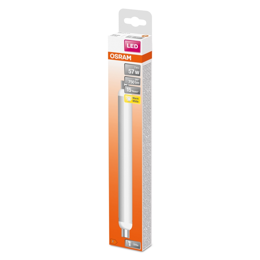 Tub fluorescent LED LINE S15s/7W/230V 2700K - Osram
