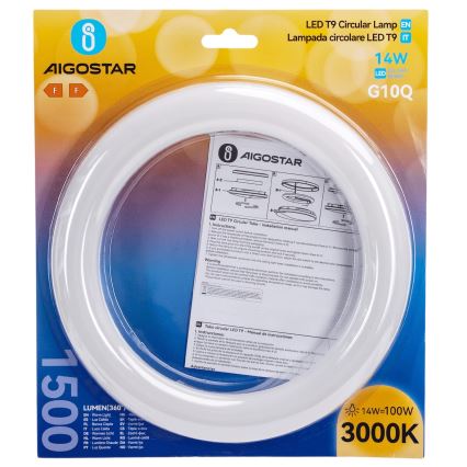 Tub LED fluorescent G10q/14W/230V 3000K - Aigostar