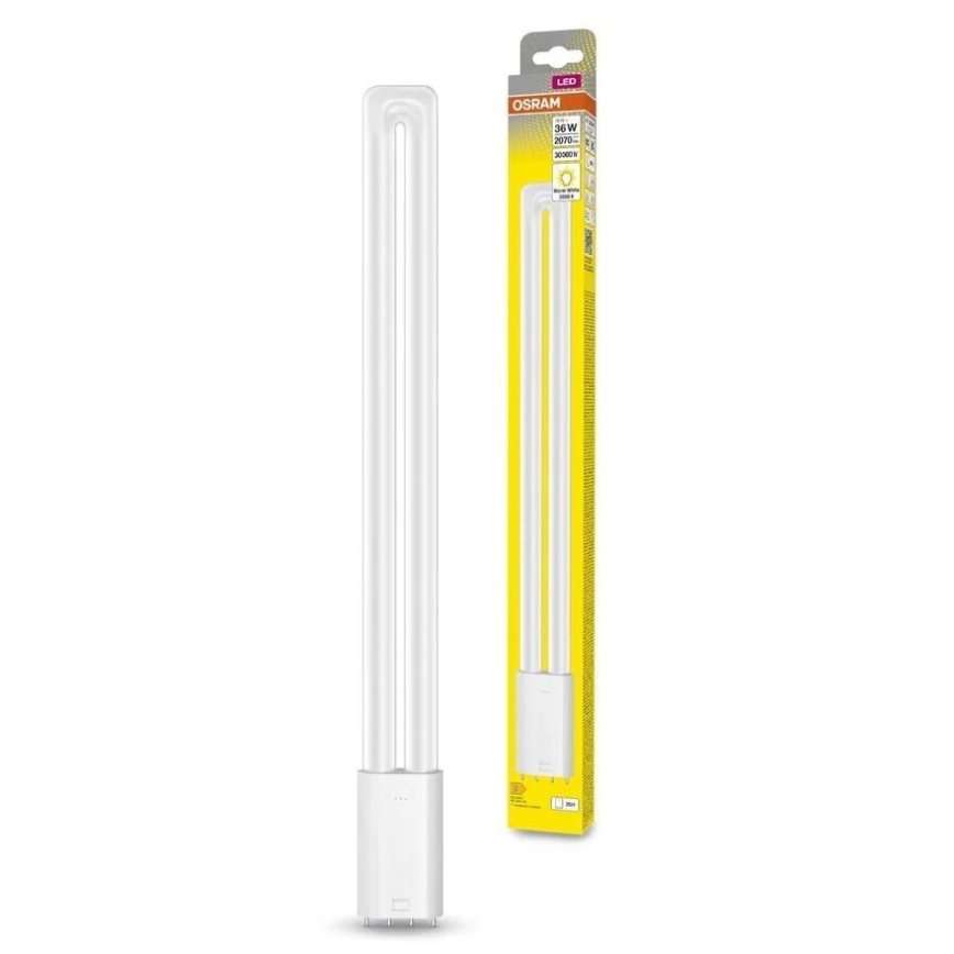 Tub LED fluorescent Osram 2G11/18W/230V 3000K