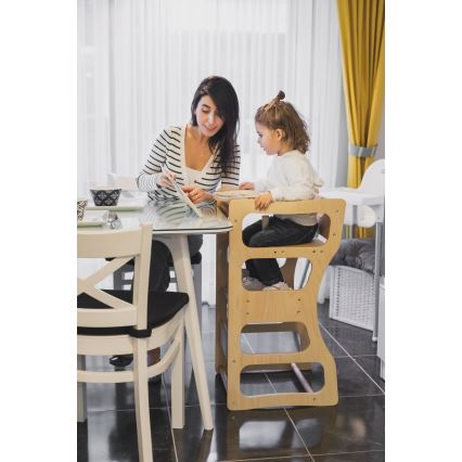 Turn de învățare TWINN, 83 x 45 cm, maro