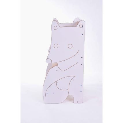 Turn educativ FOX alb/arțar