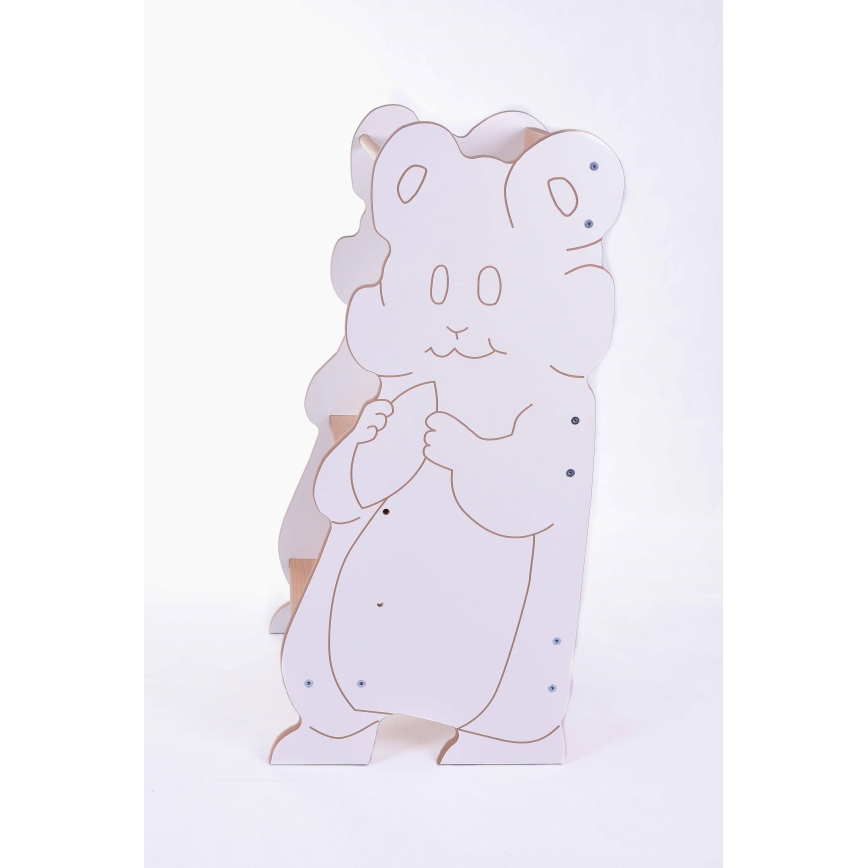 Turn educativ HAMSTER alb/arțar