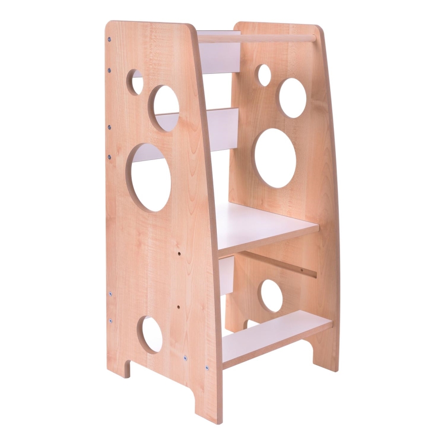 Turn educativ LINDA alb/arțar