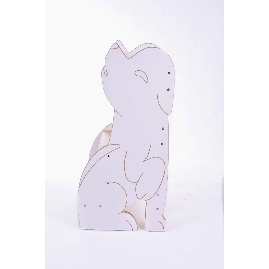 Turn educativ WOLF alb/arțar